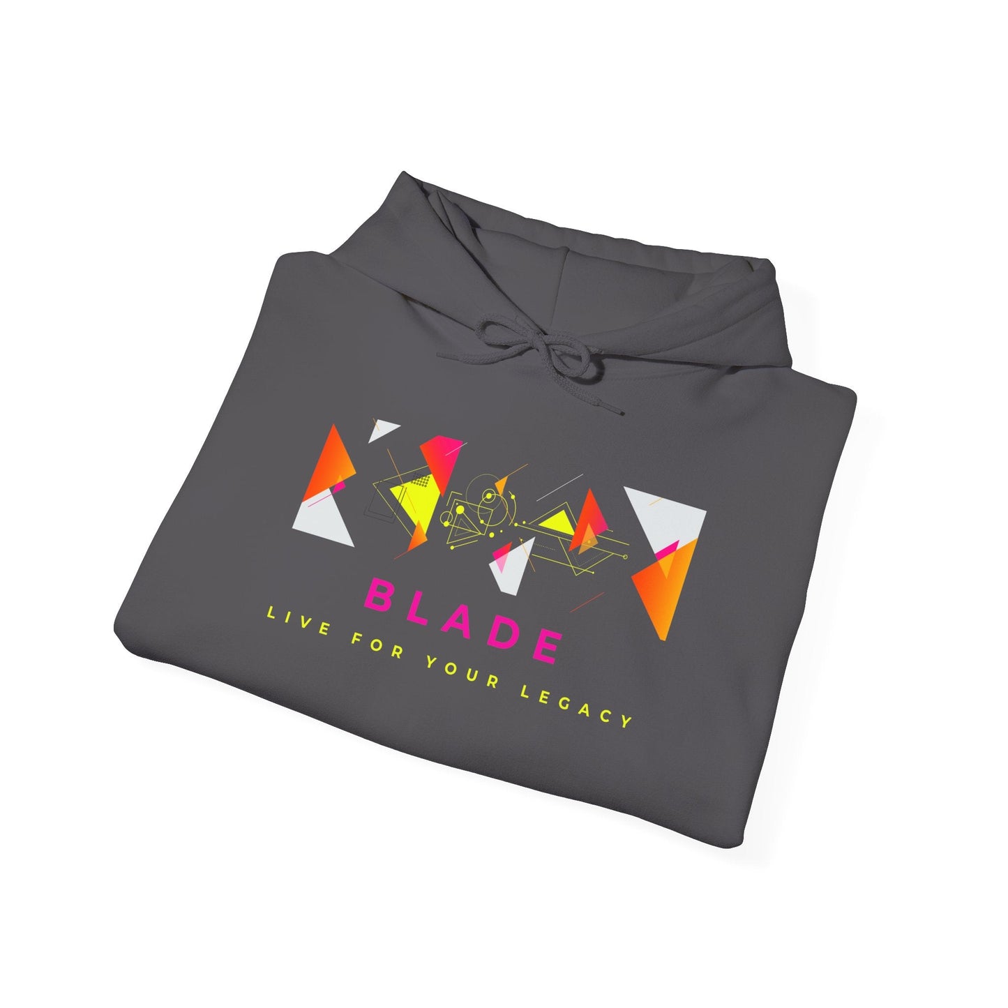 Geometric Odyssey Pink/Green Hoodie