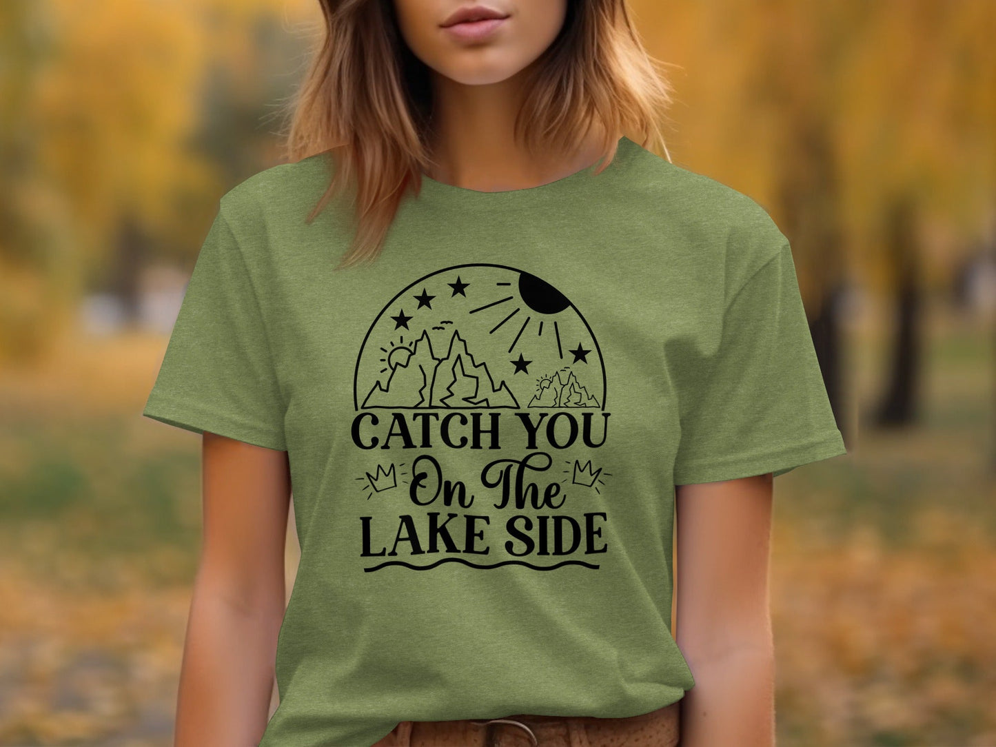 Catch You On The Lake Side Graphic Design Unisex T-Shirt
