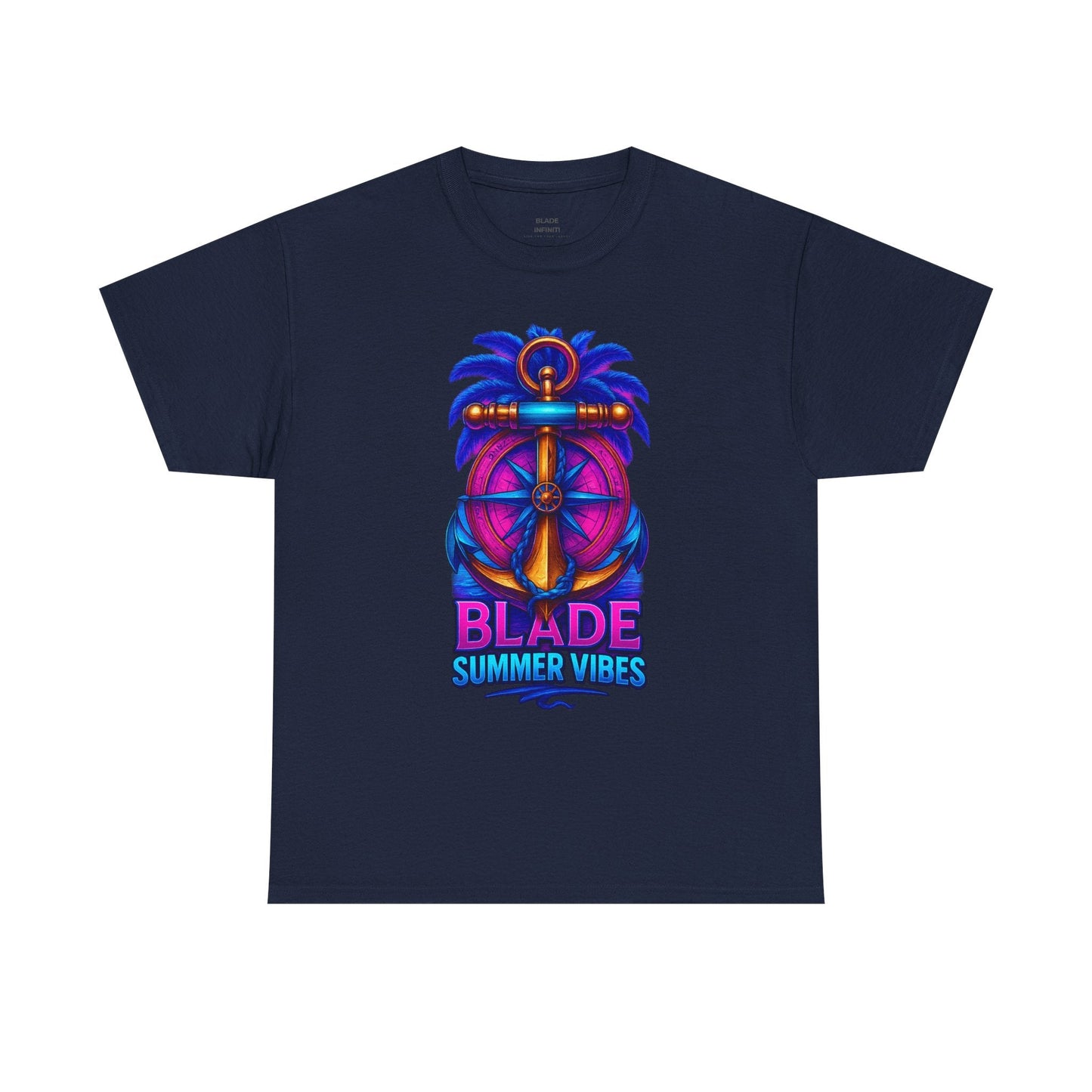 Anchor/Compass Multi Blue/Pink T-Shirt