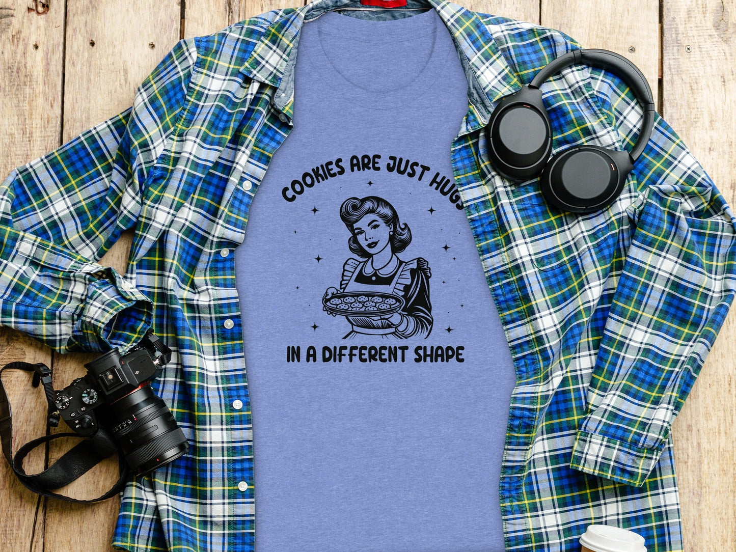 Cookies Are Just Hugs In A Different Shape Graphic T-Shirt