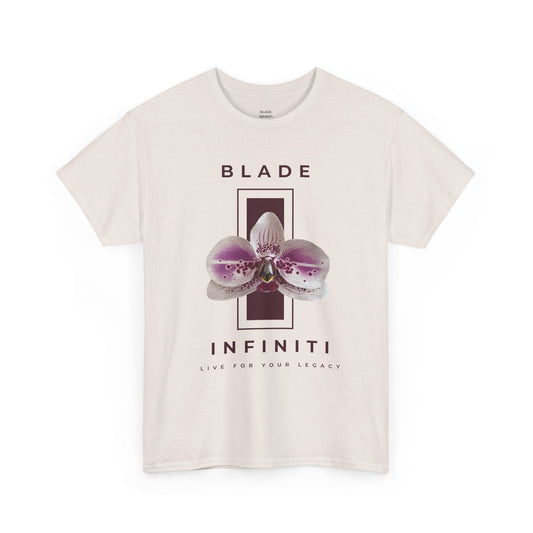 Essence of Infiniti Deep Purple Floral T-Shirt