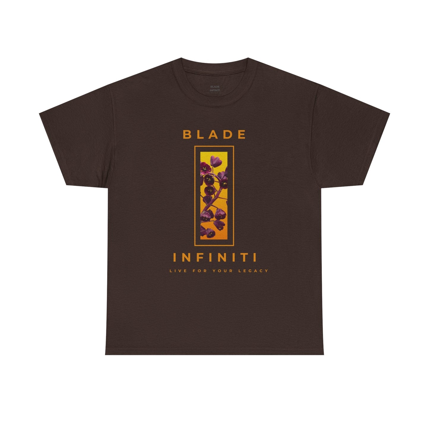 Essence of Infiniti Orange/Purple/Floral T-Shirt