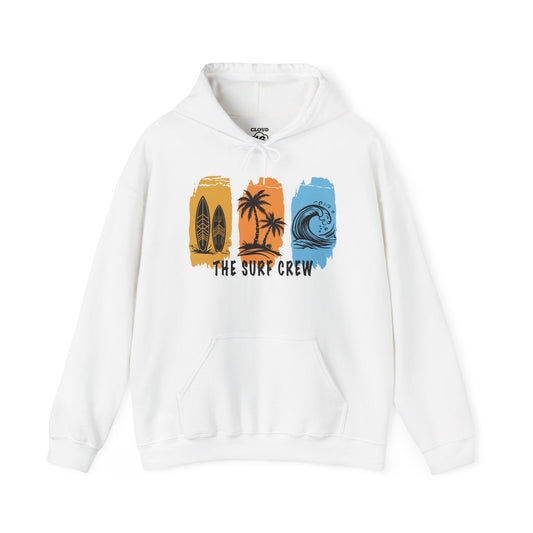 Surf Crew Hoodie - Premium Beach Lifestyle Sweatshirt for Surfers