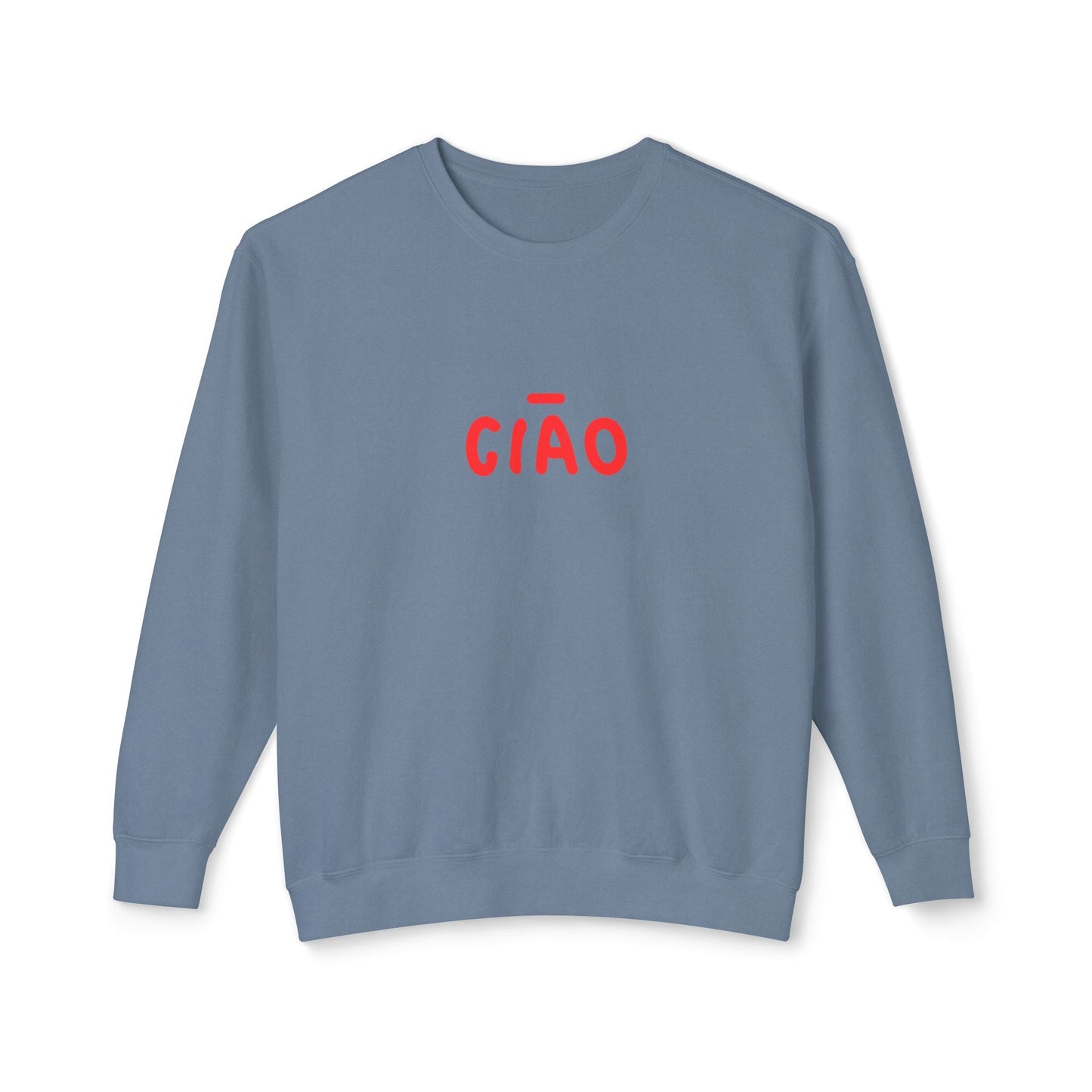 Playful CIAO Crewneck Sweatshirt, Ladies Loungewear
