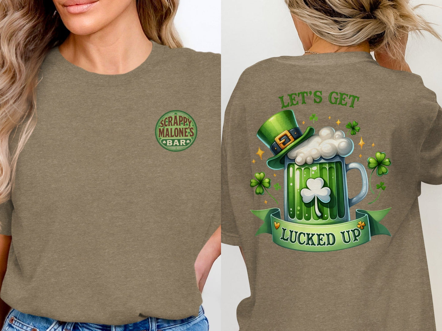 Scrappy Malone's Bar, Irish Pub, Shamrock Decor, Unique Gift, Other Products, St Patrick's Day Bar Sign, Irish Decor
