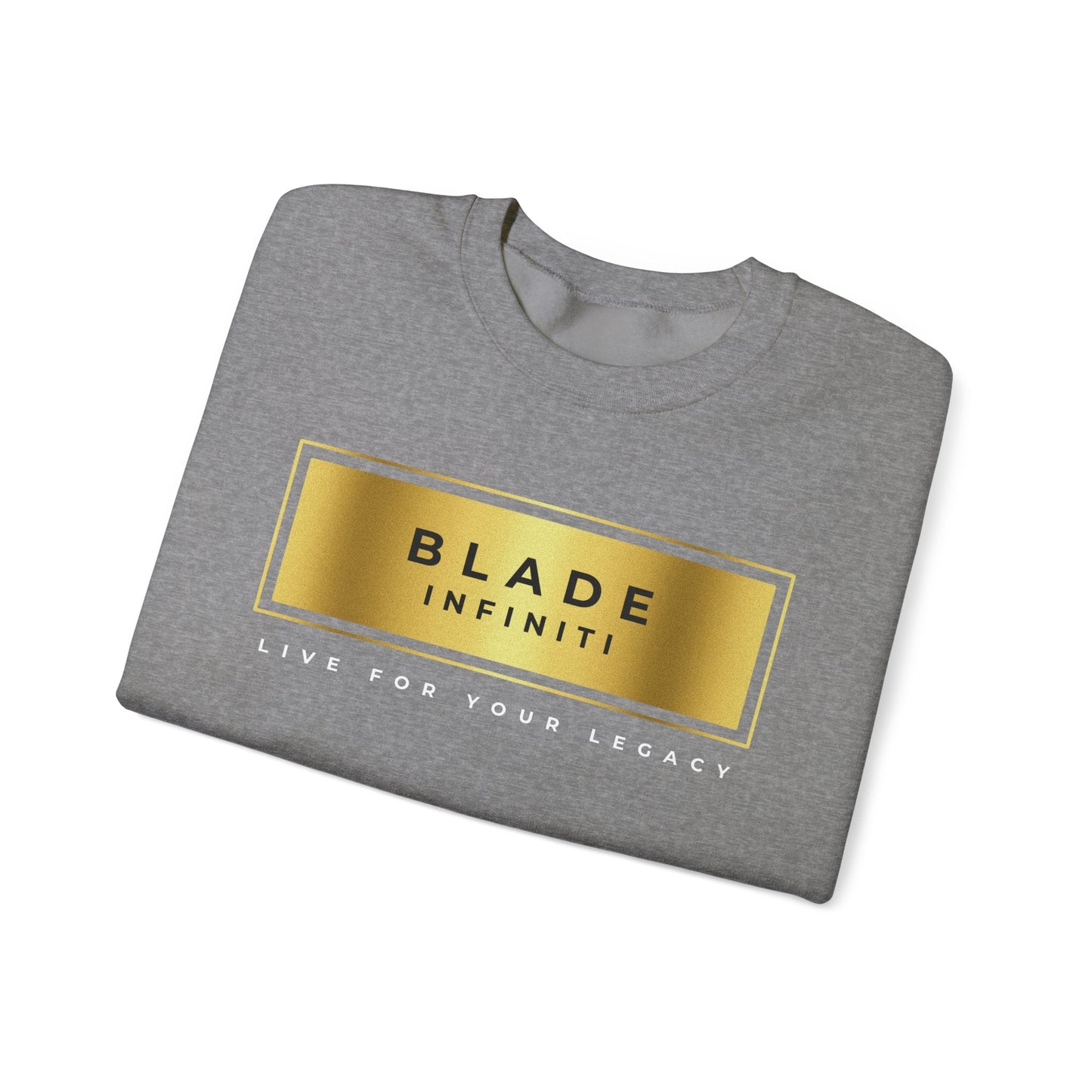 Legacy Essential Gold Unisex Crewneck Sweater