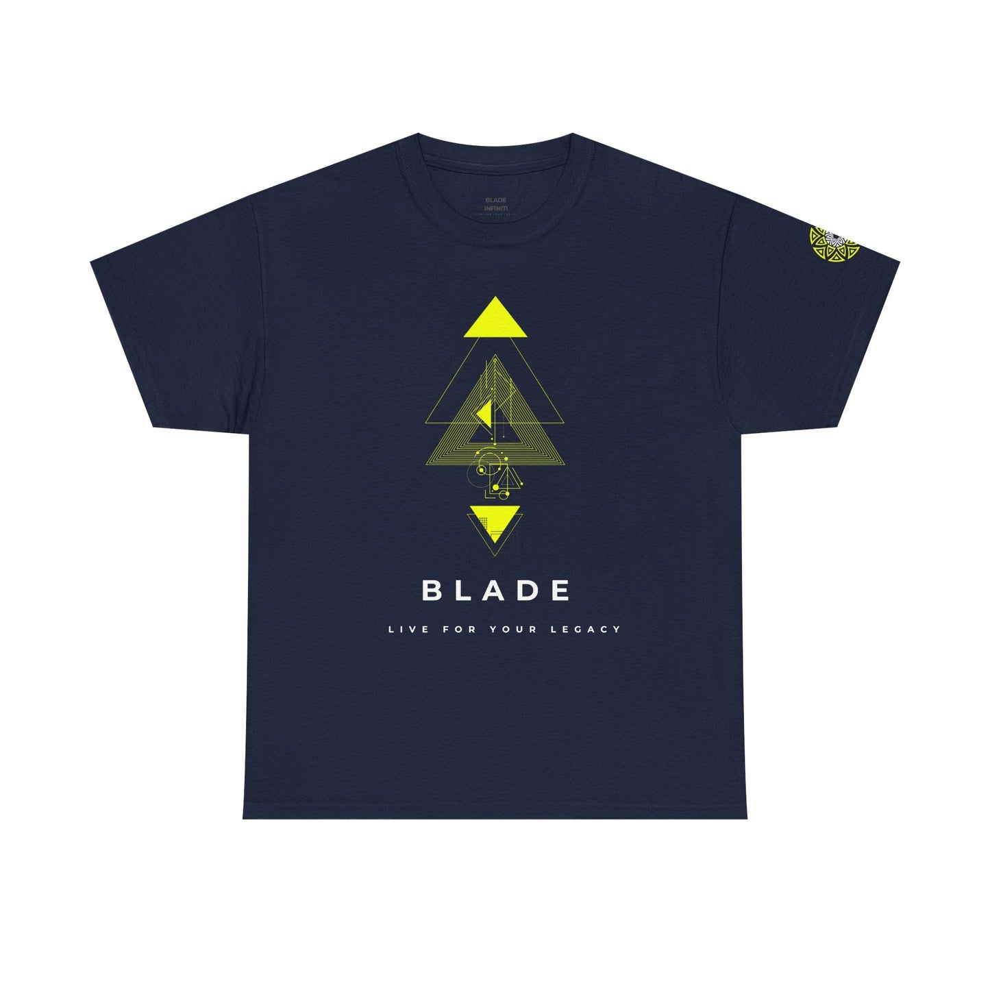 Geometric Odyssey Version 3 Neon Green T-Shirt