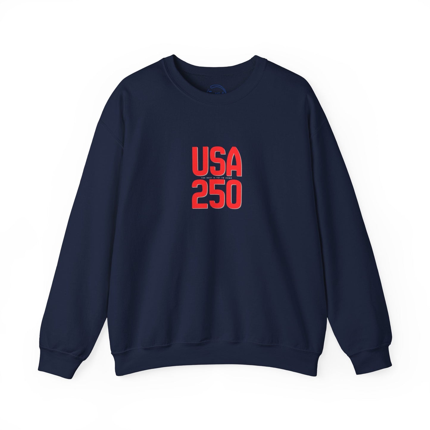 USA 250 Crewneck Sweatshirt — Patriotic 250th Anniversary Pullover
