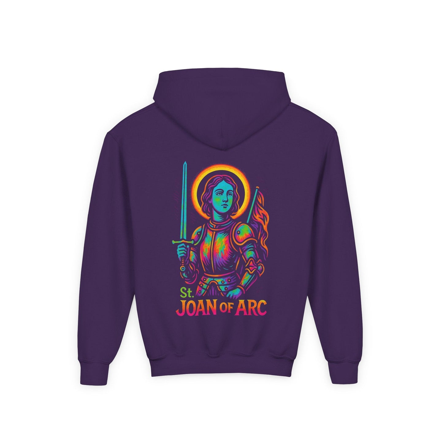 St. Joan of Arc | Kids Catholic Hoodie | Warrior Saint