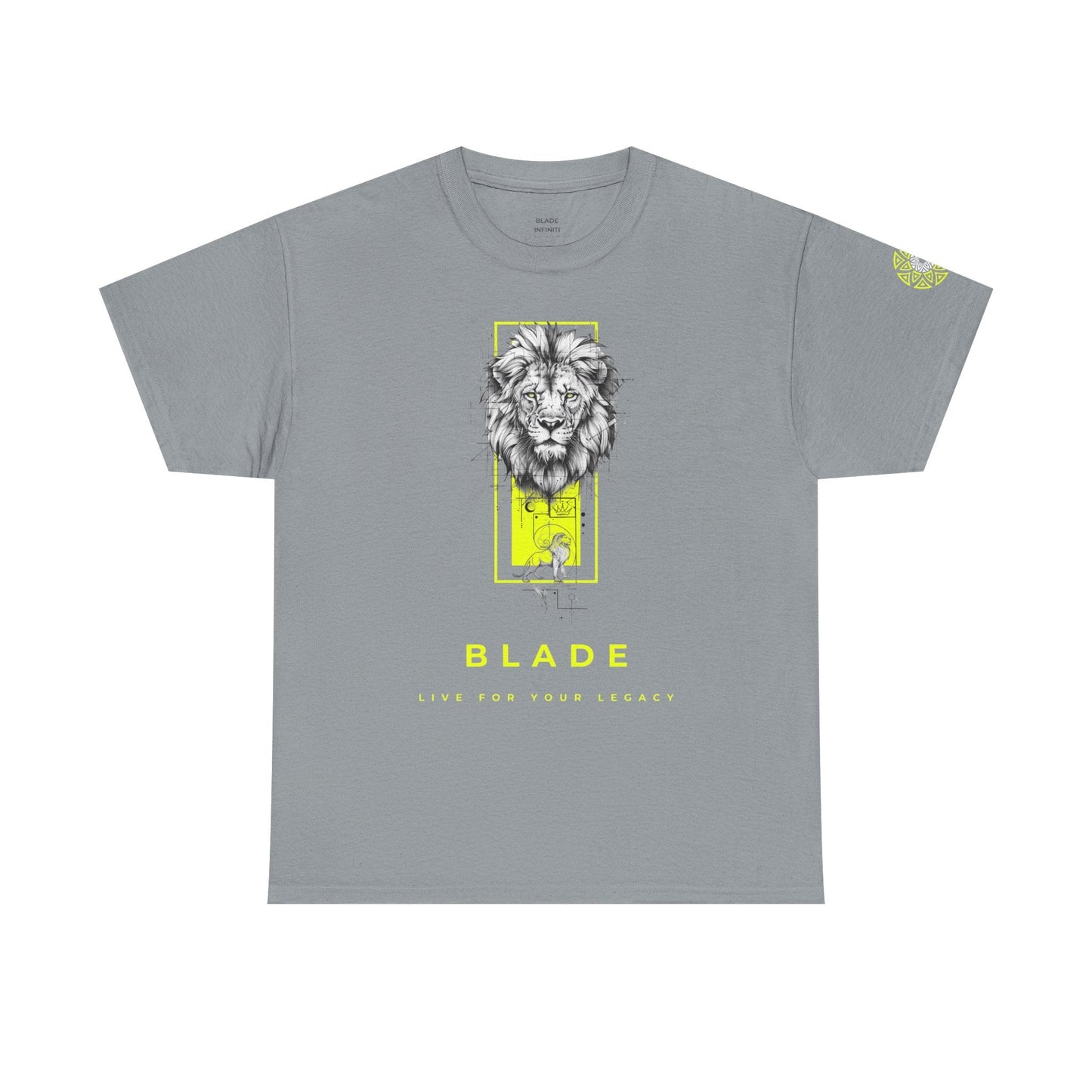 Legacy King Neon Green Lion T-Shirt