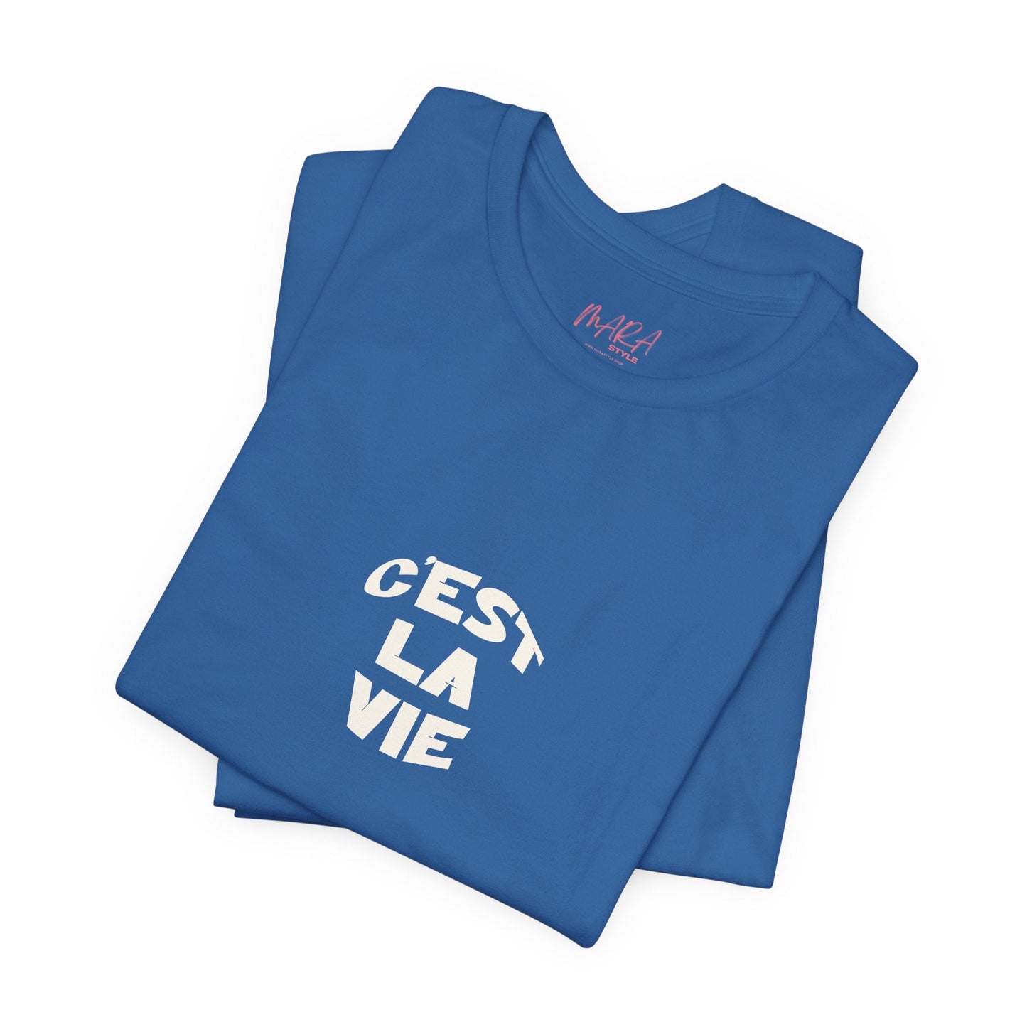 French C'est la Vie Ladies Tee