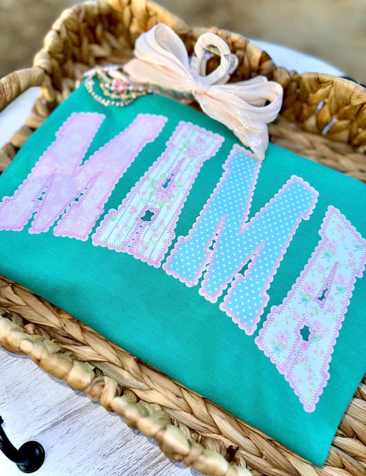 Mama patterned
