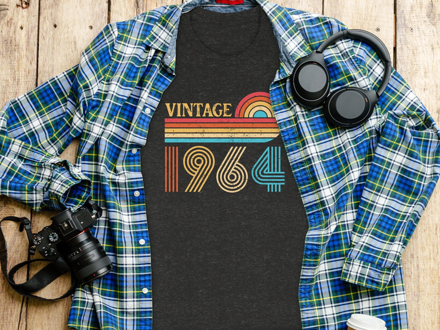 Groovy Vintage 1964 Retro Birthday Gift Idea T-Shirt