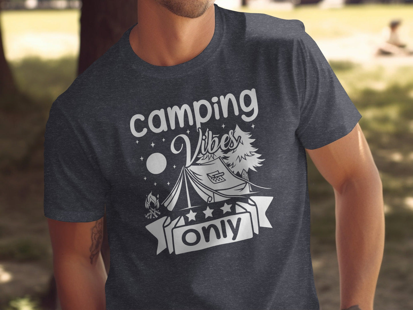 Camping Vibes Only Night Under the Stars T-Shirt