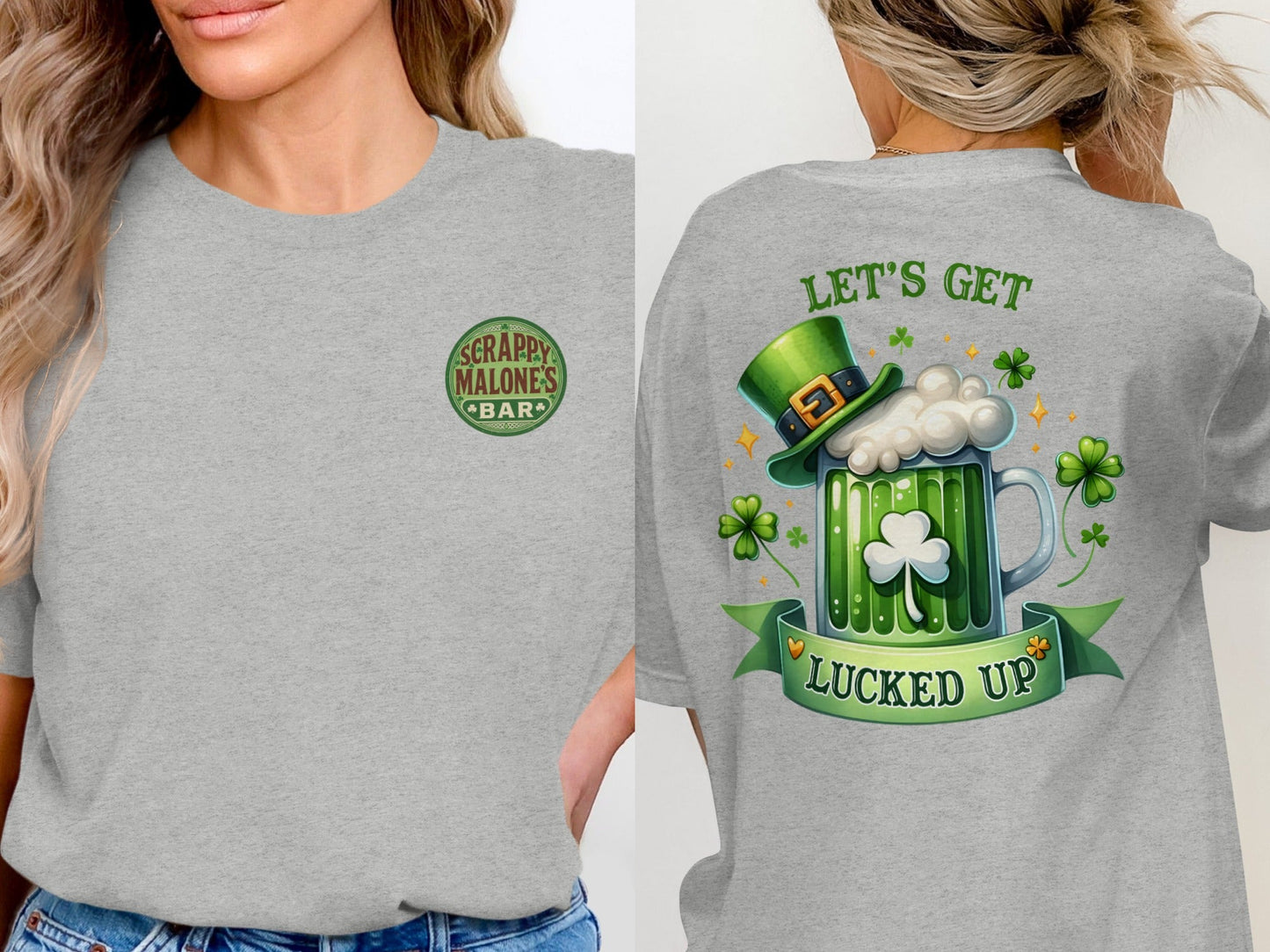 Scrappy Malone's Bar, Irish Pub, Shamrock Decor, Unique Gift, Other Products, St Patrick's Day Bar Sign, Irish Decor