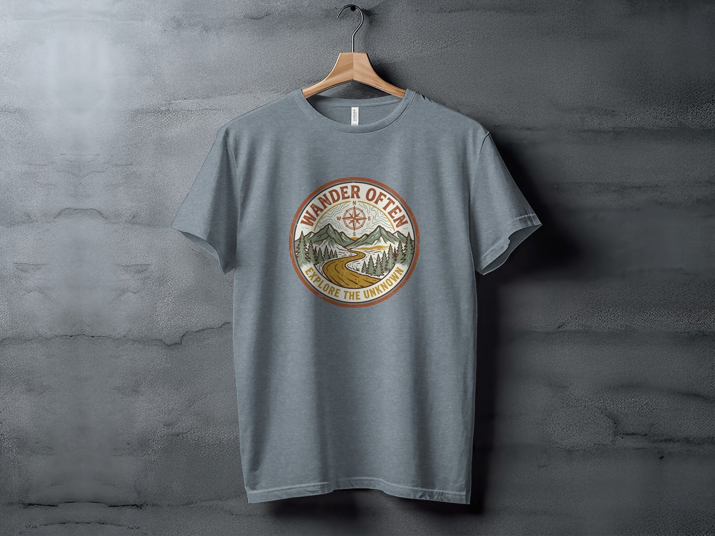 The Original Wander Often Vintage Explorer Adventure Top