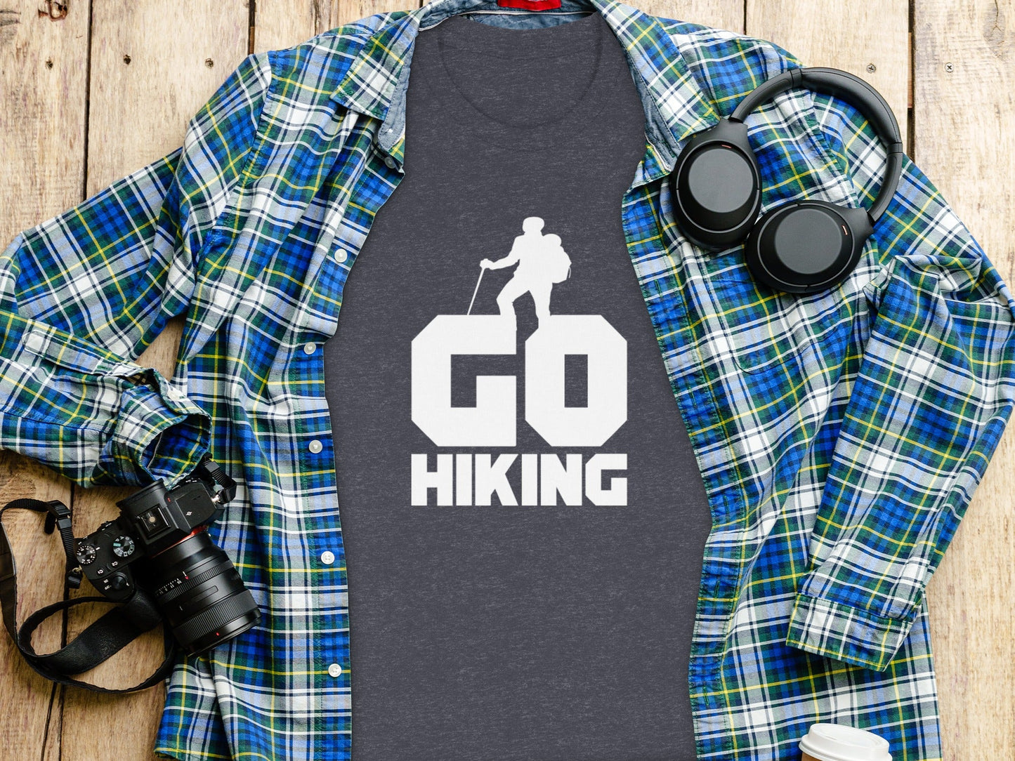 Go Hiking Motivation For Adventurous Hikers T-Shirt