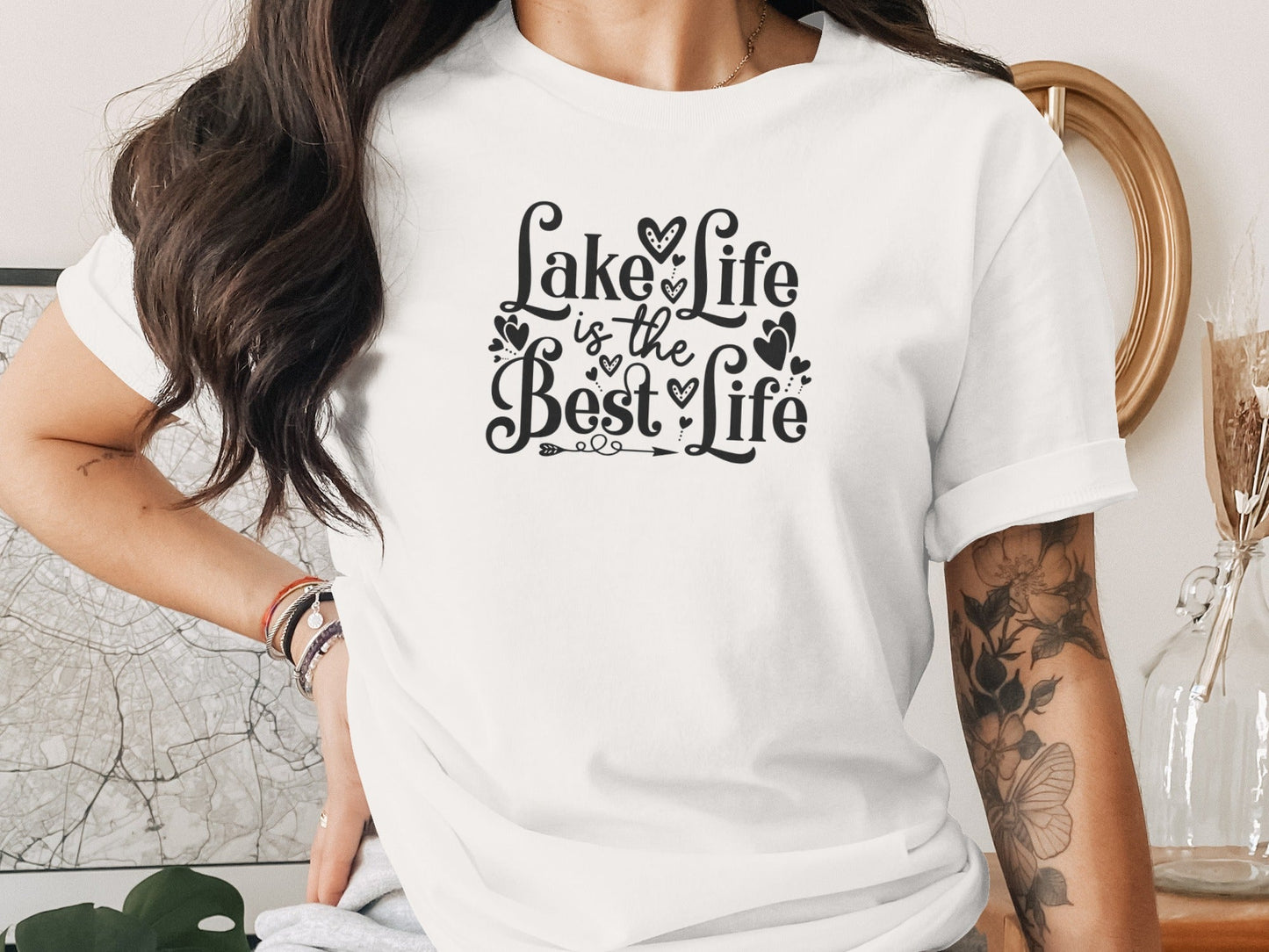 Lake Life Is the Best Life Summer Vacation Time T-Shirt