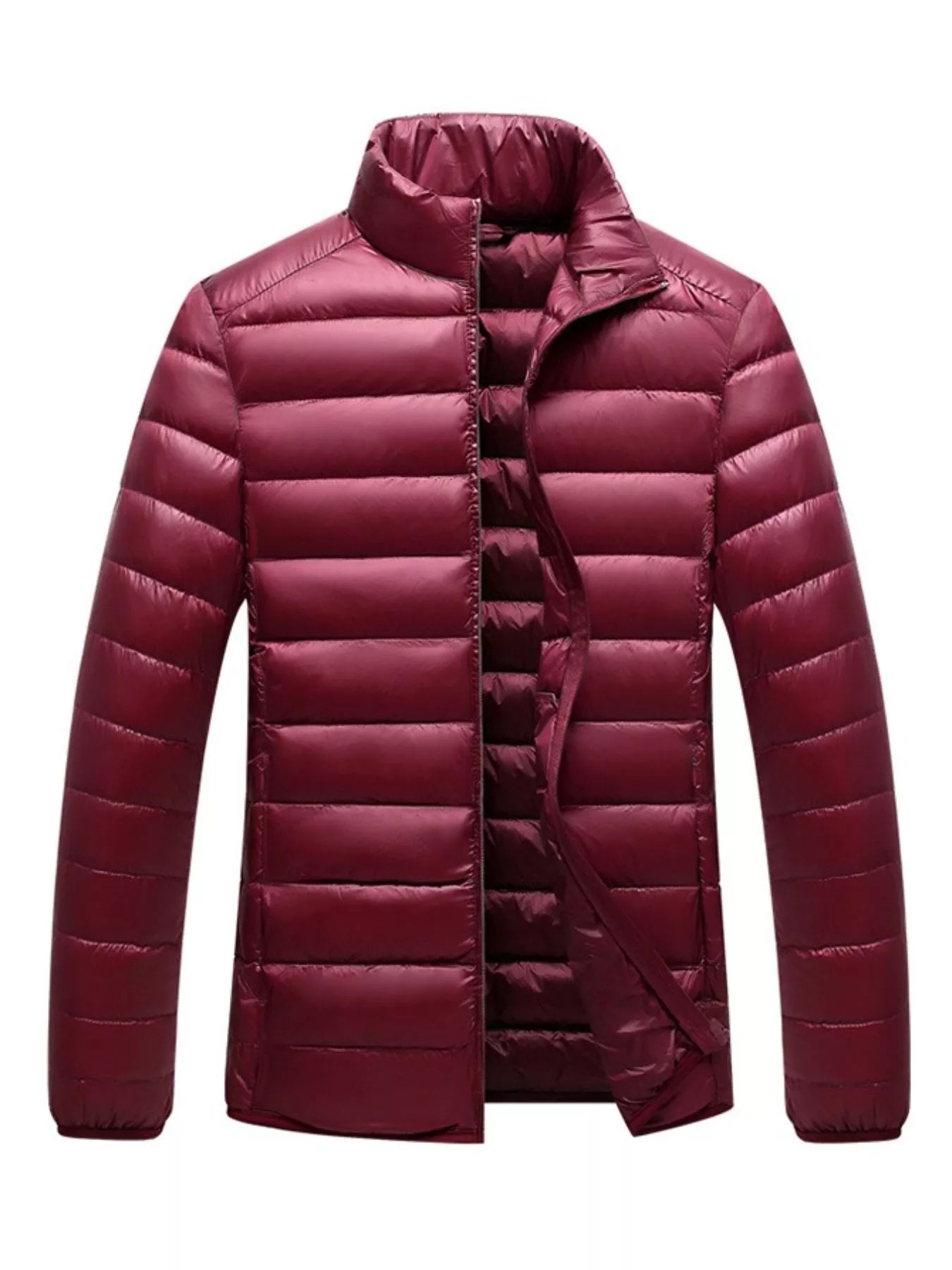 Men's Plus Size Lightweight Packable Puffer Jacket