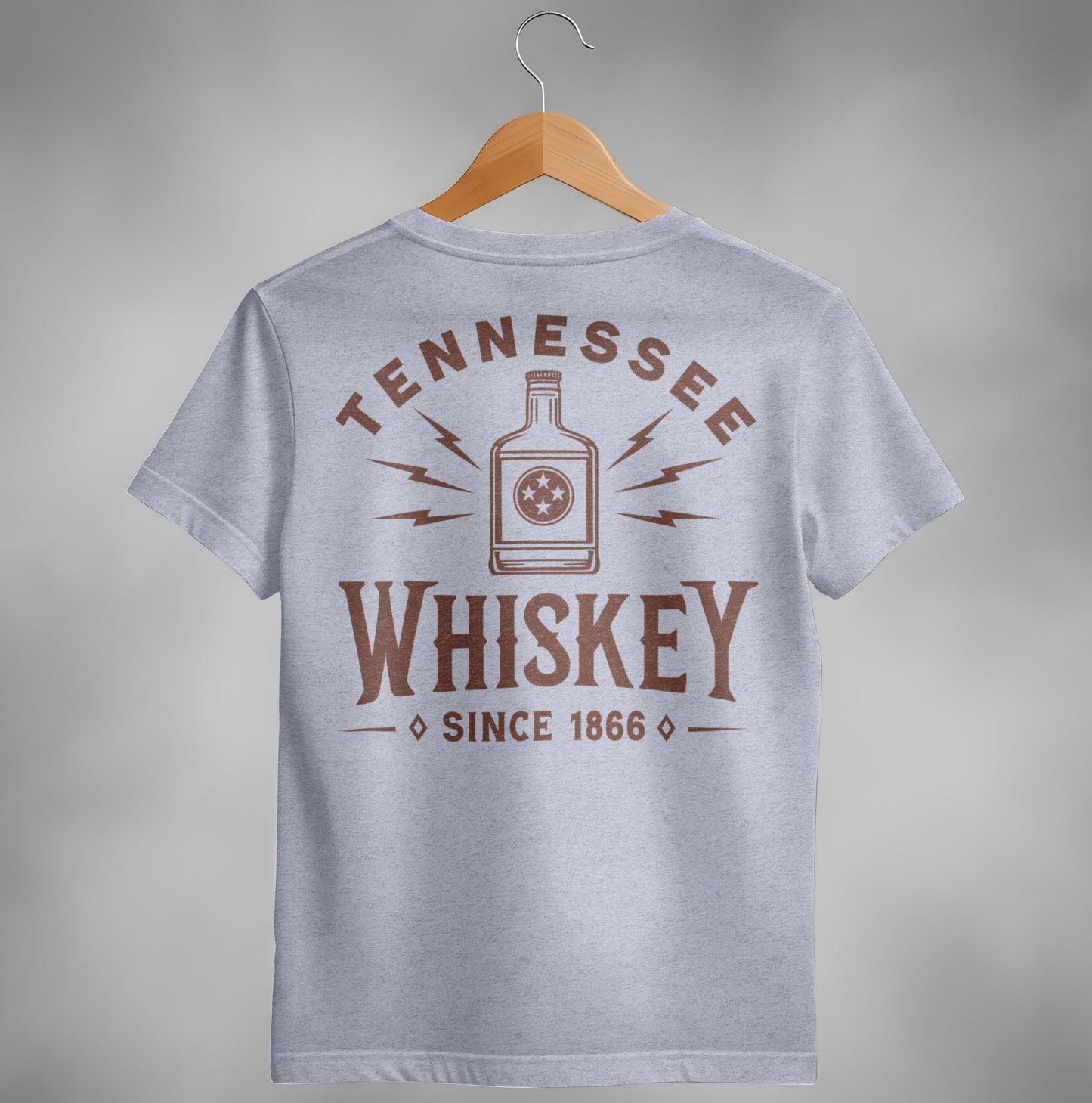 Tennessee Whiskey Bottle Since 1866 Graphic T-Shirt
