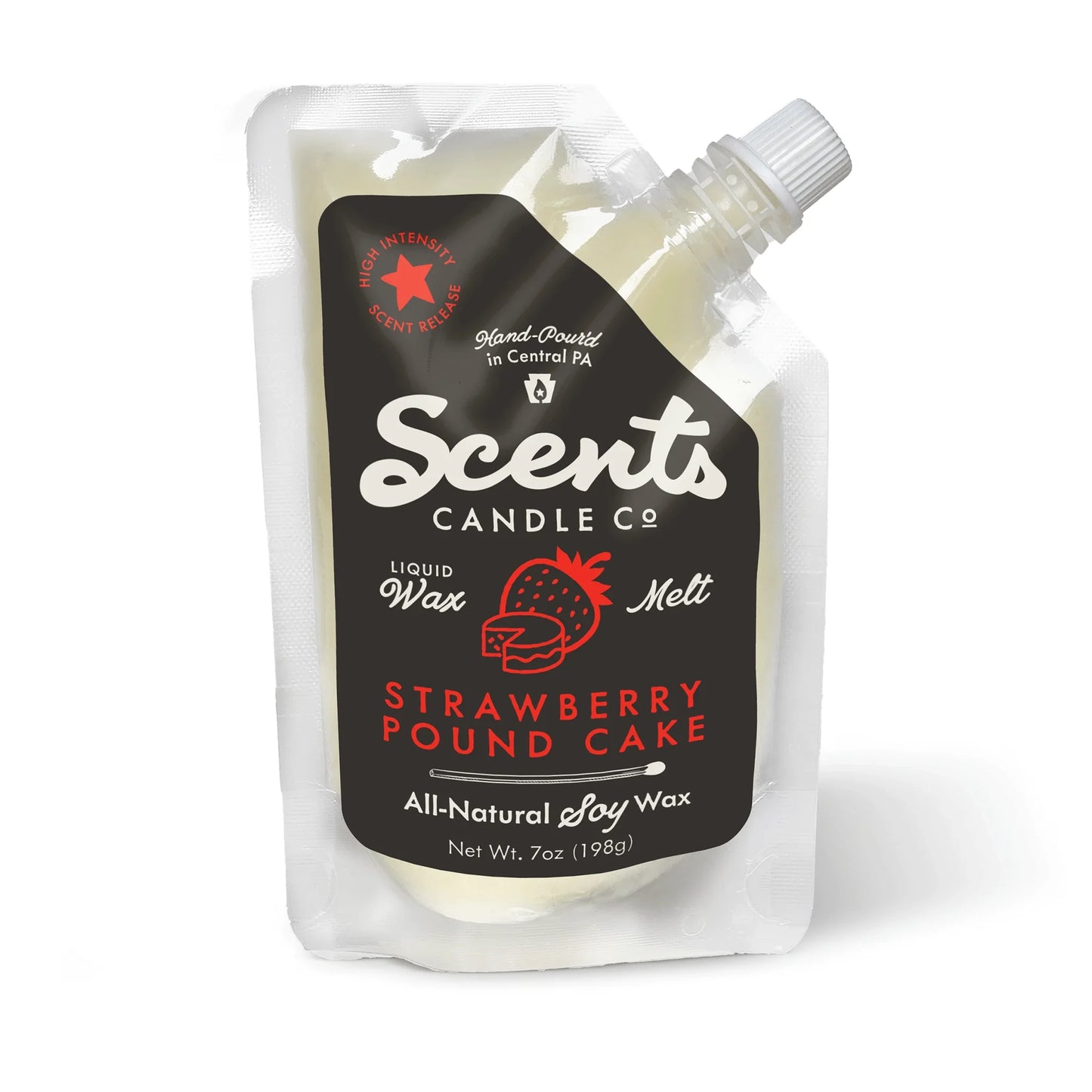 Scents Candle Co. Strawberry Pound Cake Soy Wax Candles