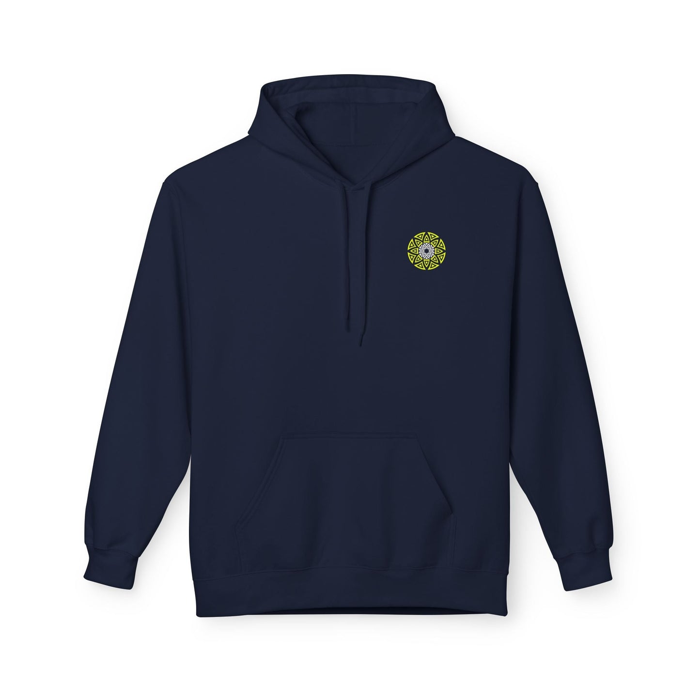Geometric Reign Neon Green TX Panther Hoodie