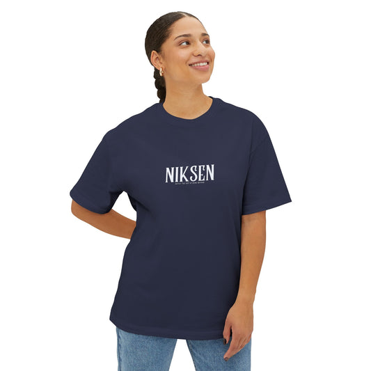 Niksen -the Dutch Art of Doing Nothing- Tee — Oversized Boxy T-Shirt