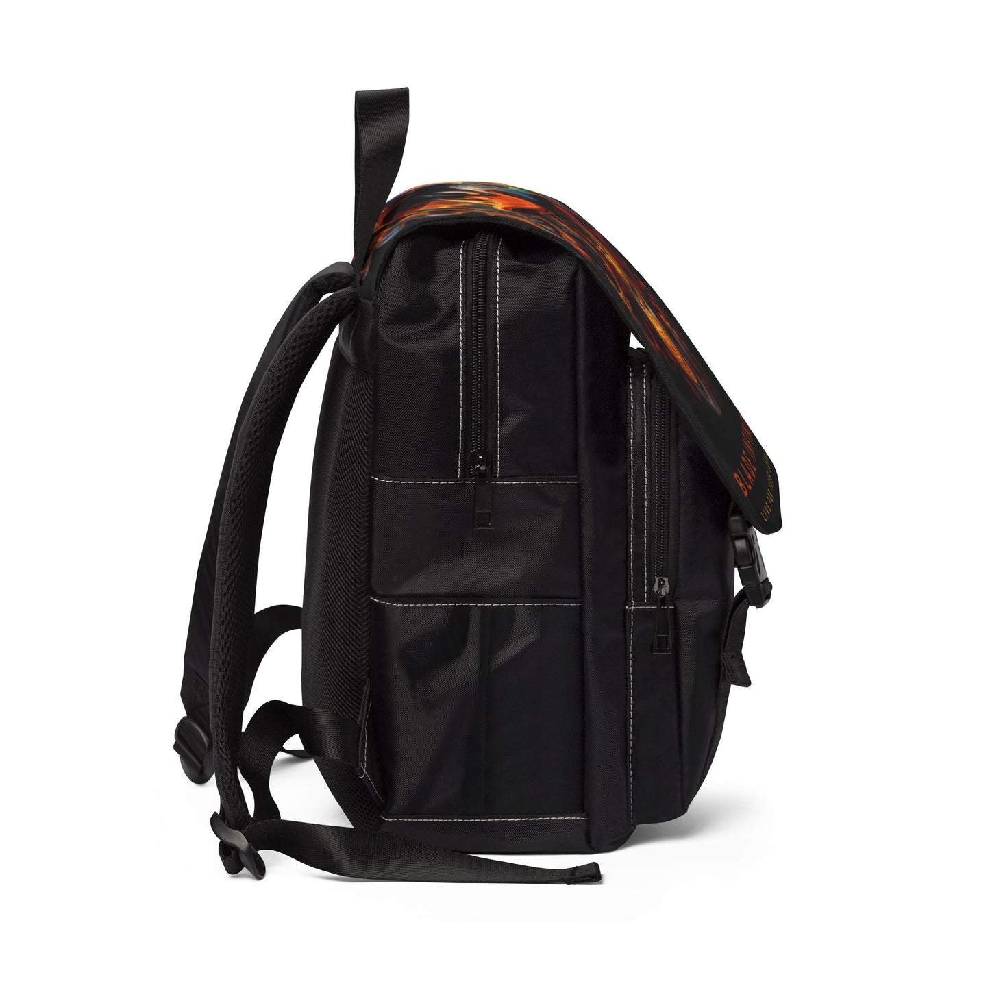 Weed/Pot Galactic Duck Shoulder Backpack