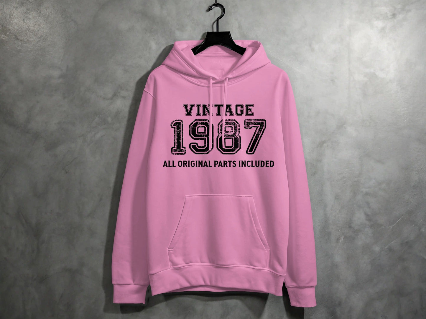 Vintage 1987 All Original Parts Included Design Hoodie