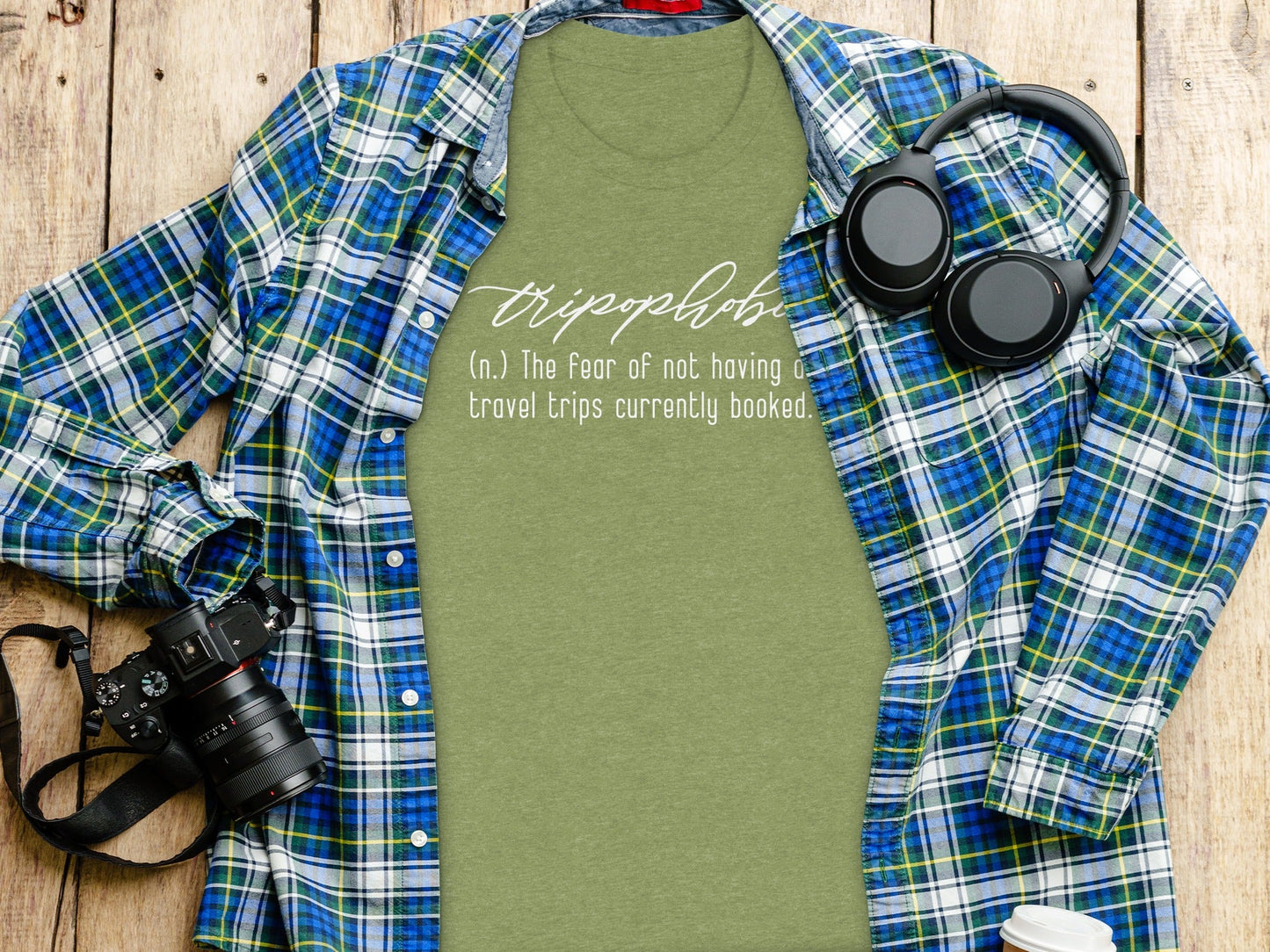 Tripophobia Definition The Fear Of Travel Trips T-Shirt