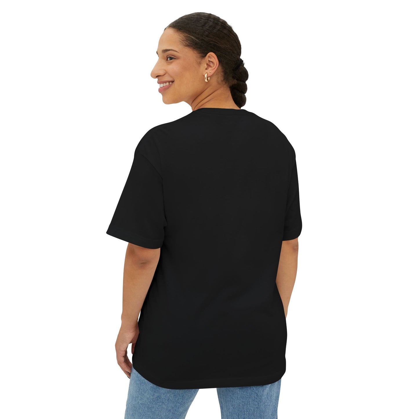 Boxy Oversized Ethereal Azteca Logo T-Shirt