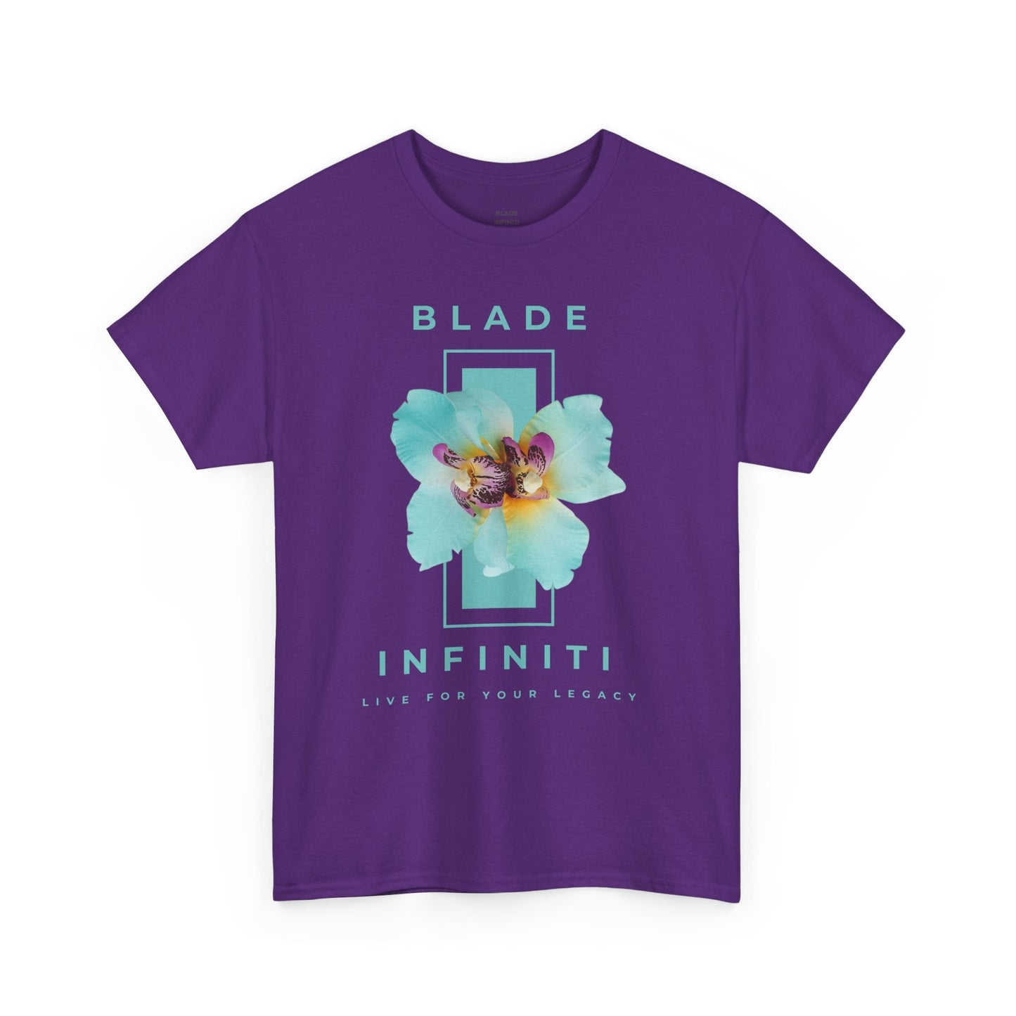 Essence of Infiniti Light Aqua Floral T-Shirt