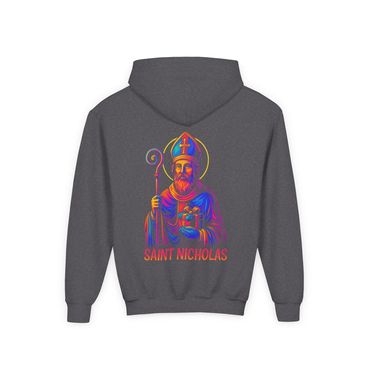 St. Nicholas | Kids Catholic Hoodie | Real St. Nick