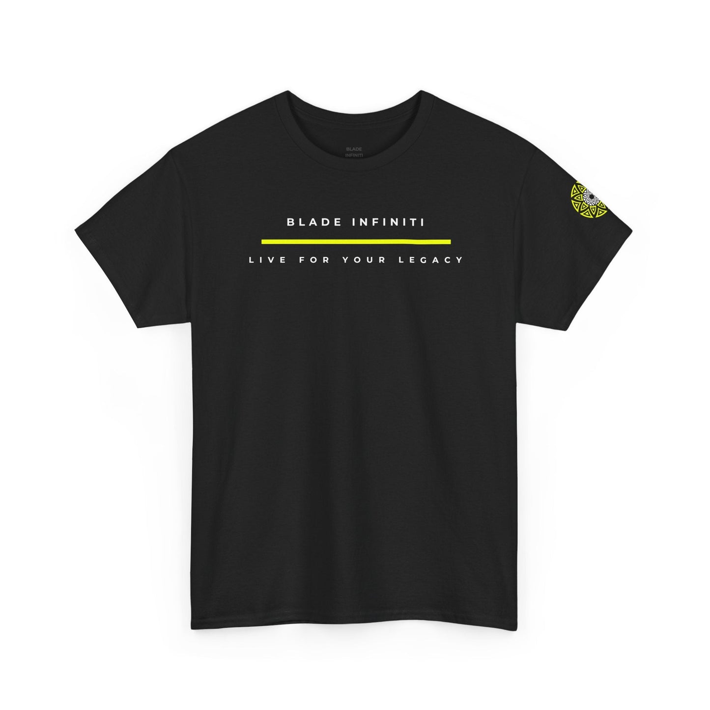 Geometric King Version 2 Neon Green Tiger Back T-Shirt