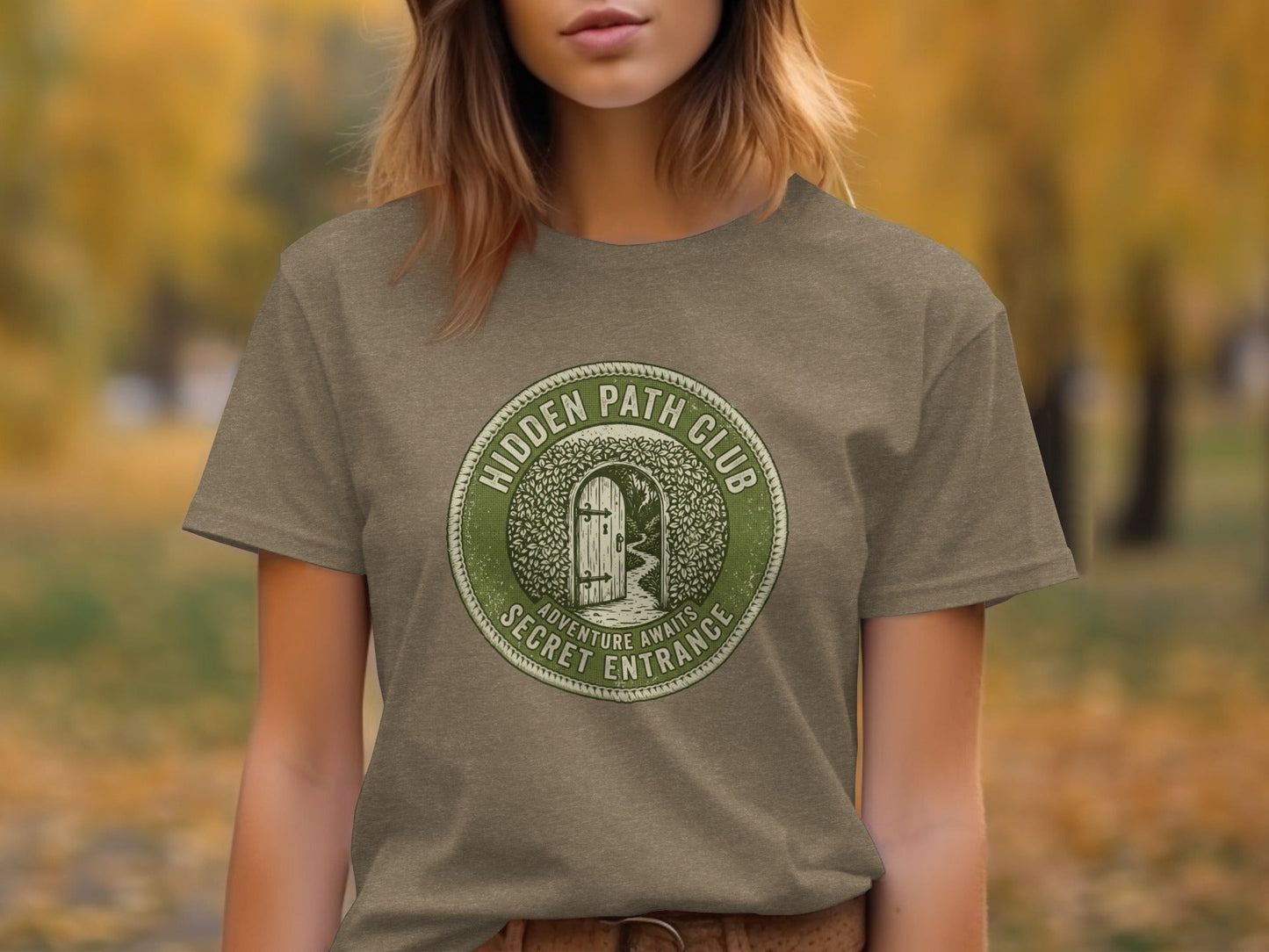 Hidden Path Club: Secret Entrance - Vintage Outdoor Apparel