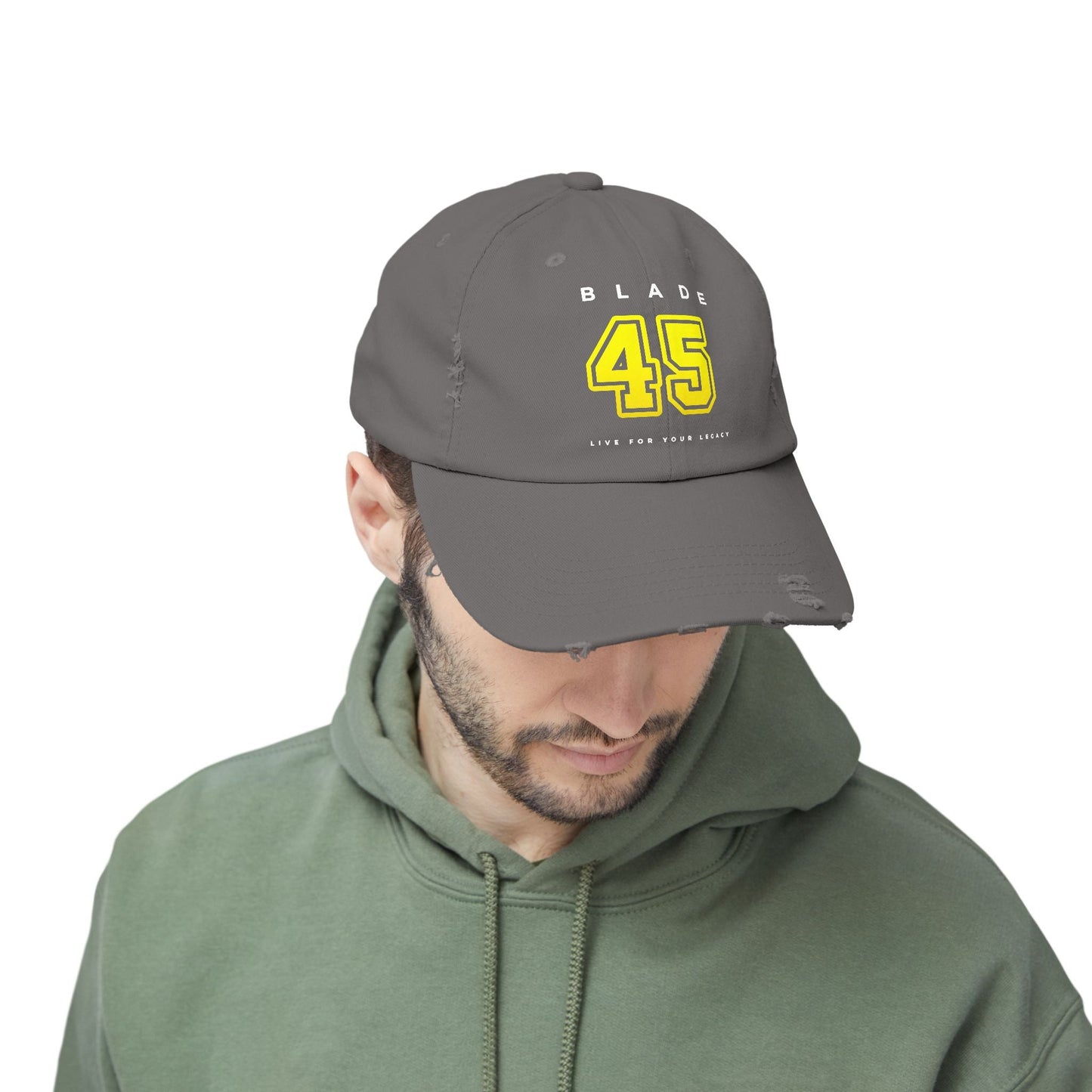 Blade 45 Golden Yellow /White Hat/Cap