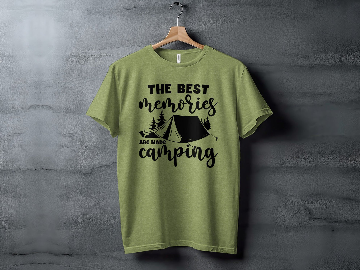 The Best Memories Are Made Camping Outdoors T-Shirt