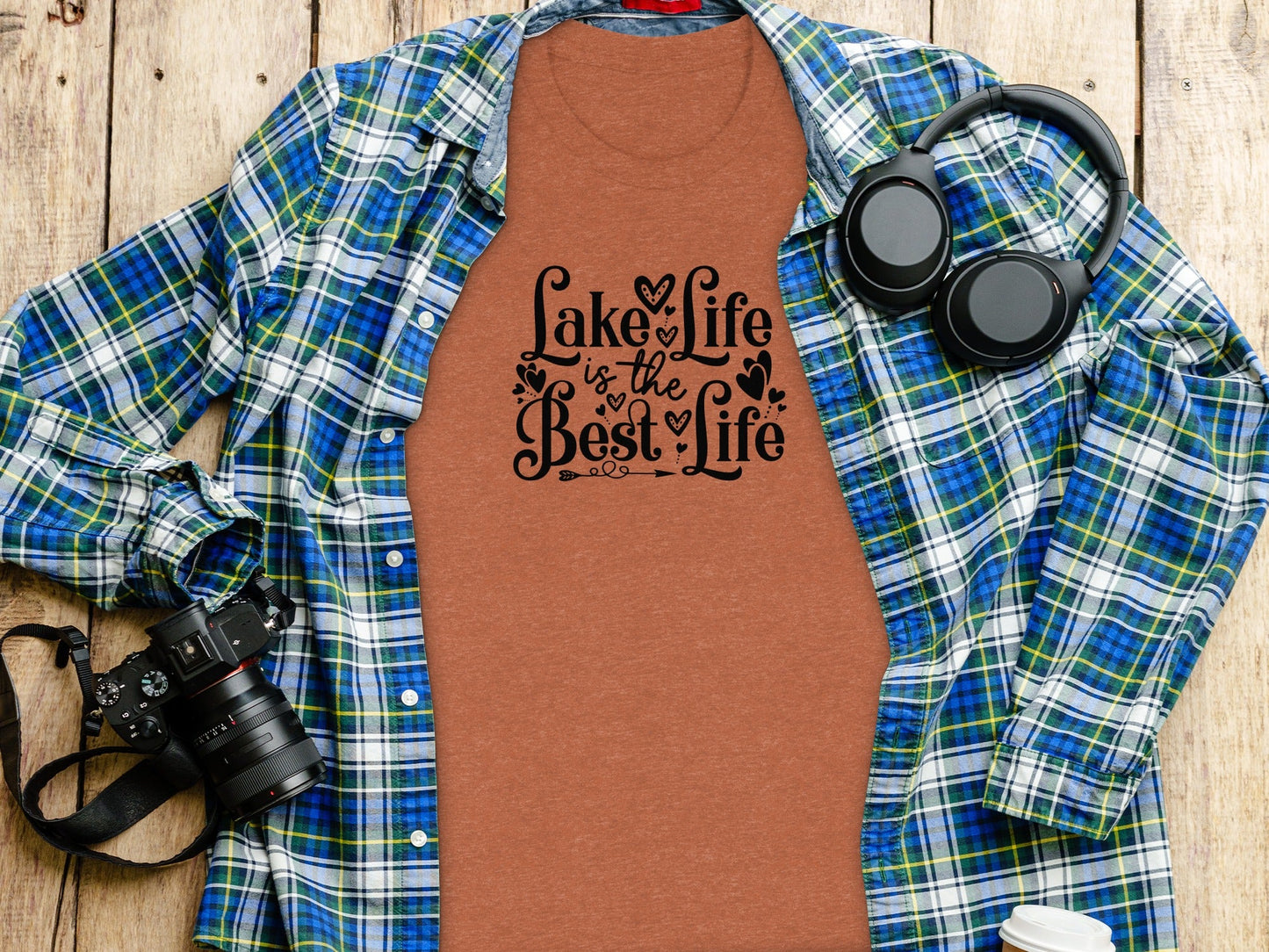 Lake Life Is the Best Life Summer Vacation Time T-Shirt