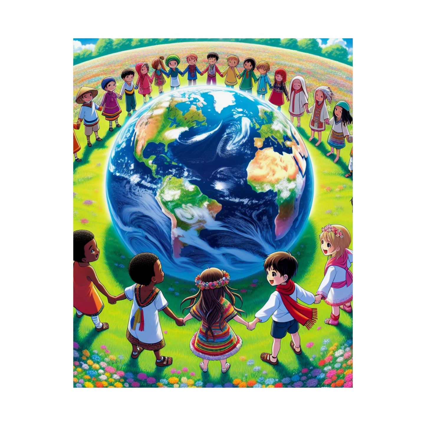 Peace And Love To The World Posters