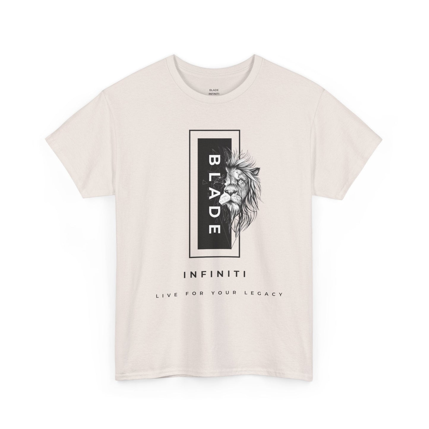 King Mane Legacy White/Black Lion T-Shirt