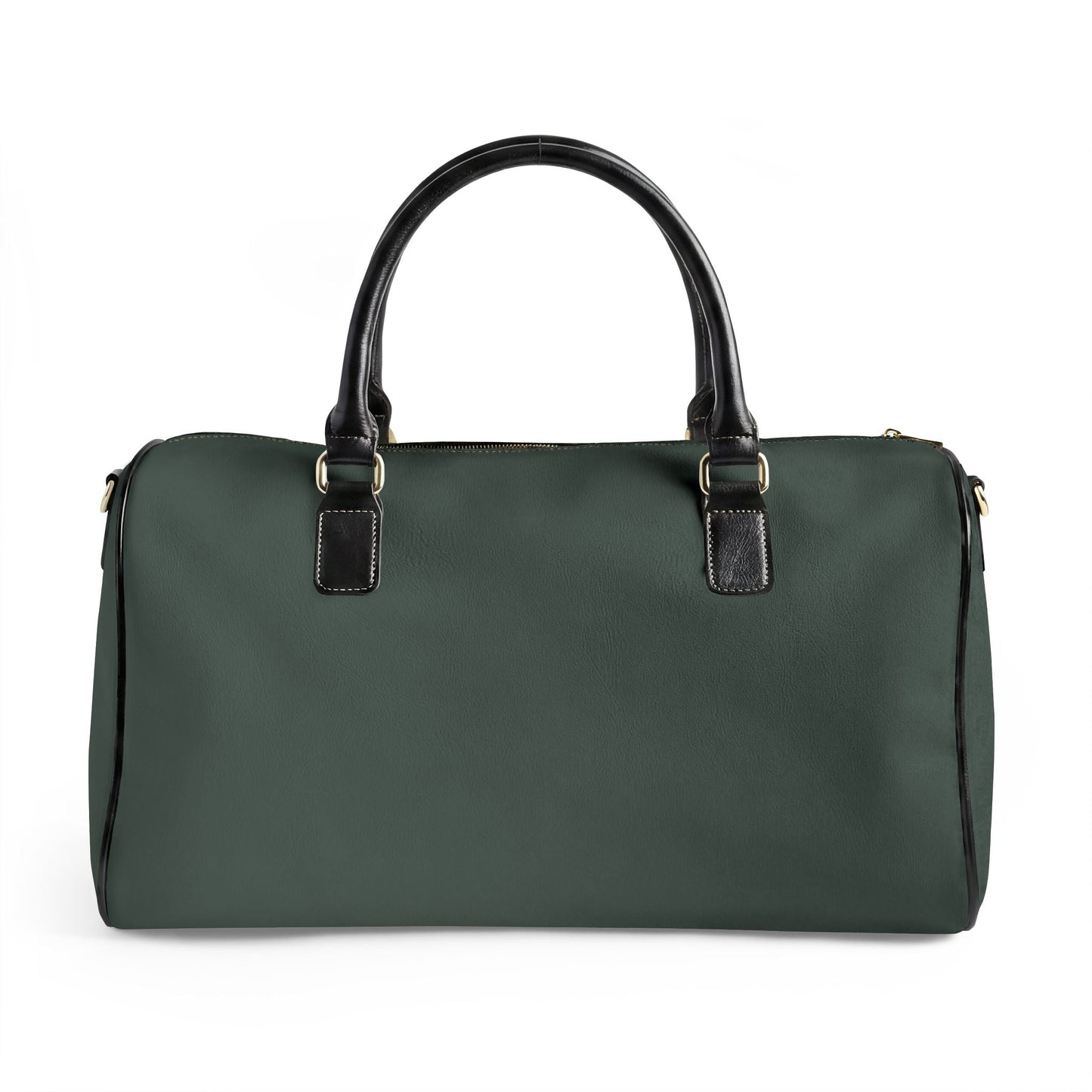 Veni Vidi Vici Leather Travel Bag, DARK GREEN – Classic Men's Weekender Duffel