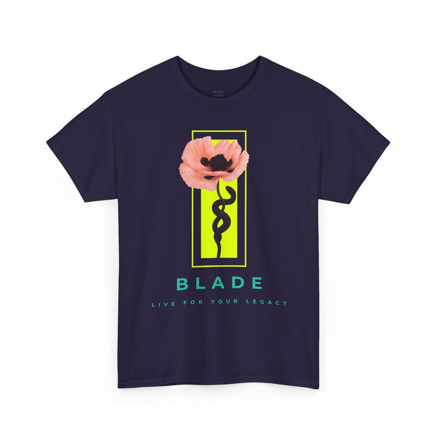 Venom Blossom Pink/Indigo/Neon Green Floral T-Shirt