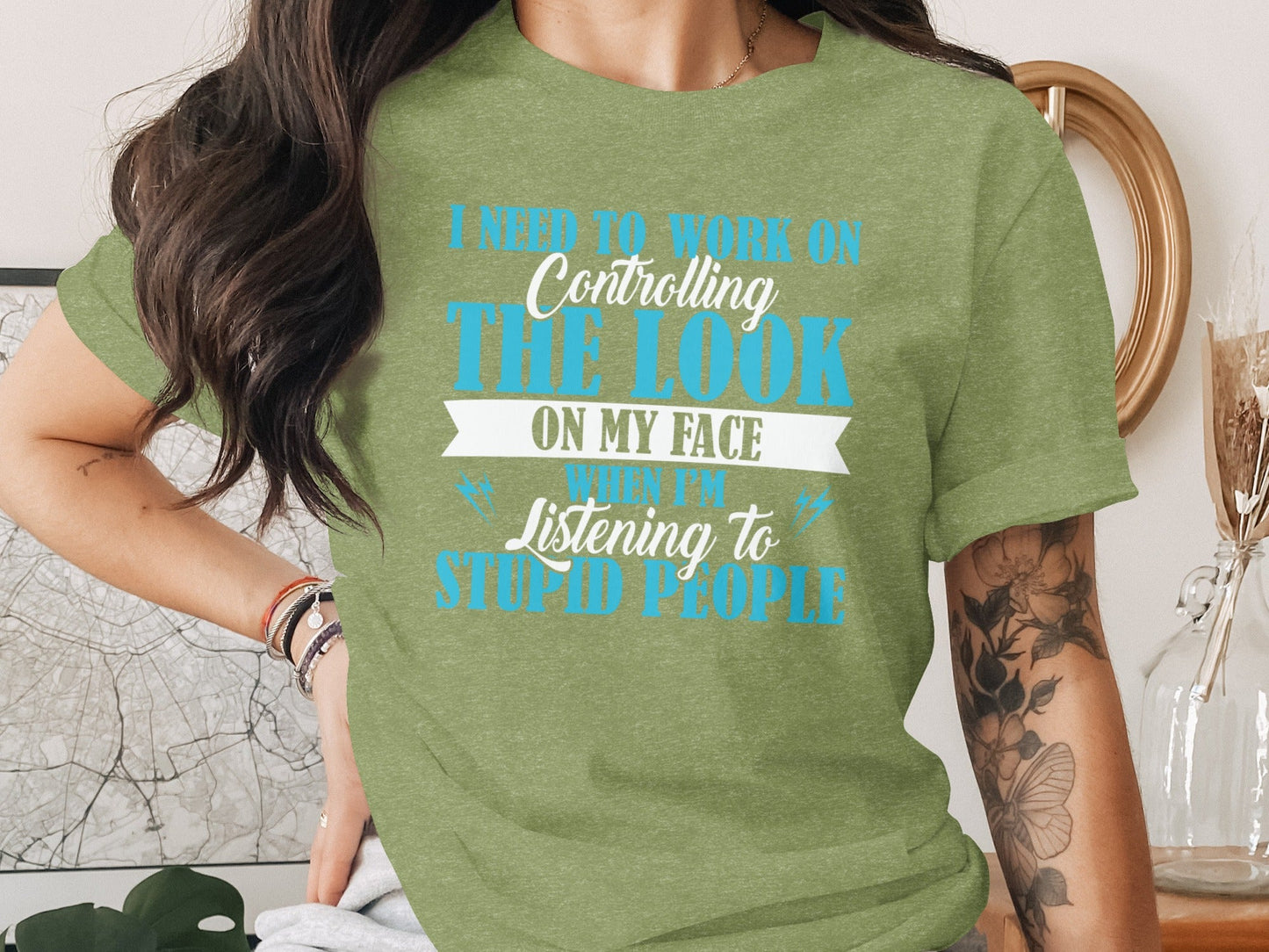 I Need to Work on The Look on My Face T-Shirt