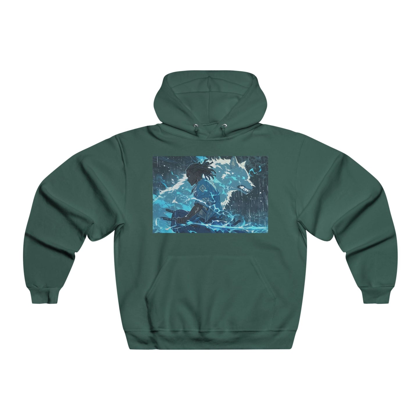 Thunder  Warrior  Hooded Sweatshirt