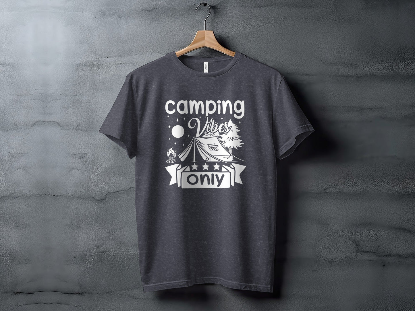 Camping Vibes Only Night Under the Stars T-Shirt