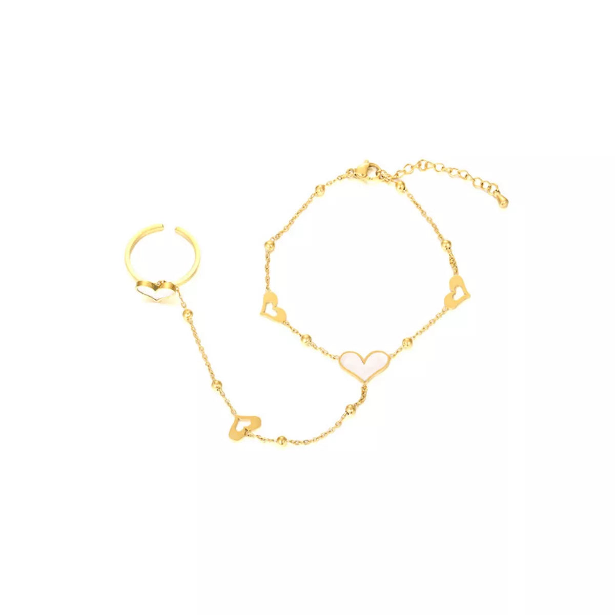18K Gold-Plated Chain Bracelet