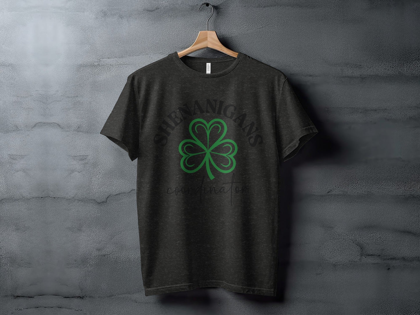 Shenanigans Coordinator With Clover St Patricks Day T-Shirt