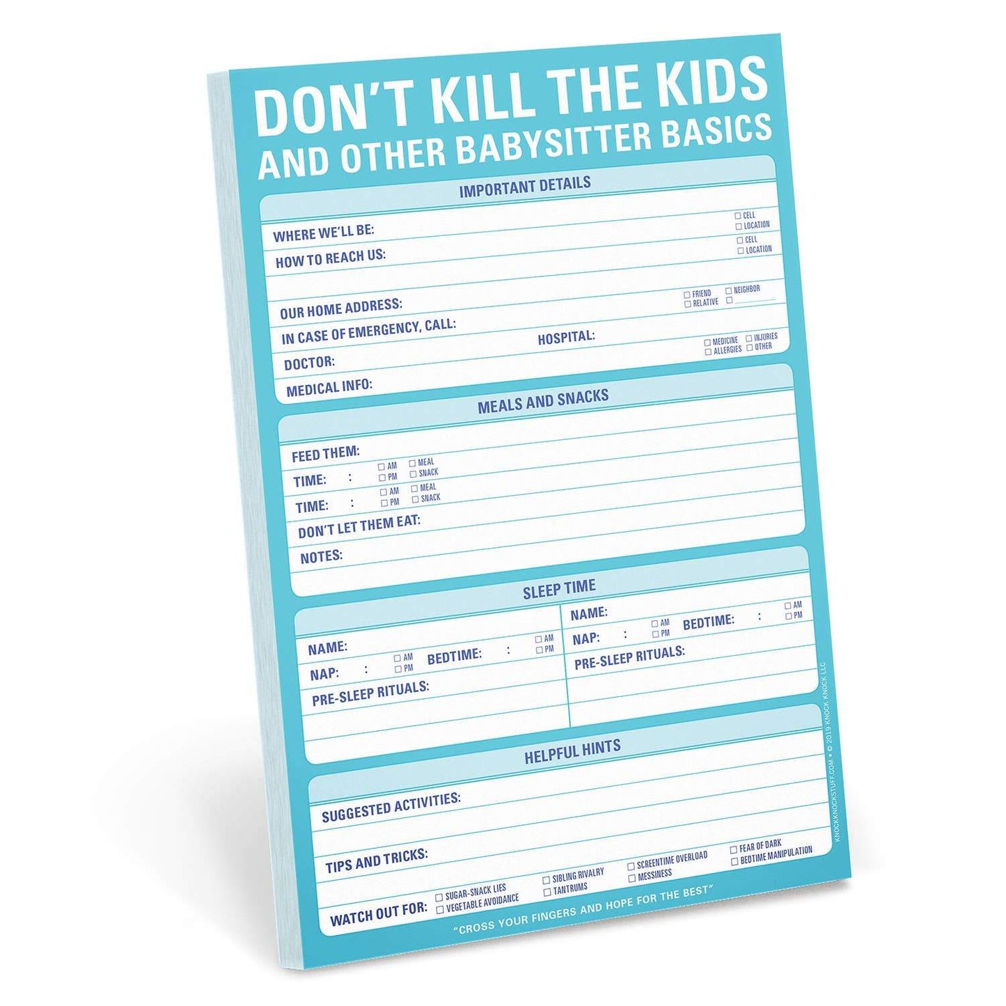 Knock Knock - Don't Kill the Kids Pad