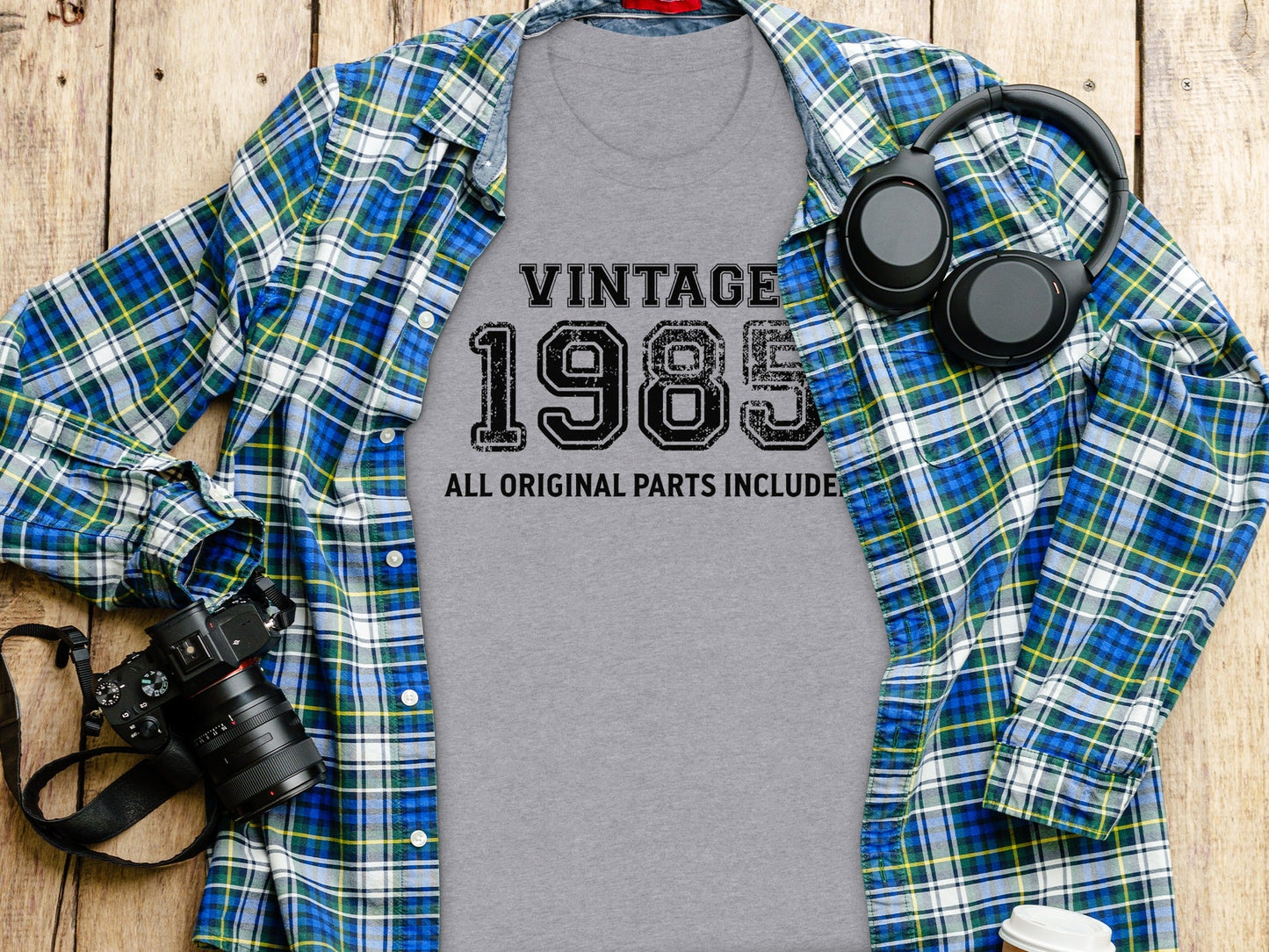 Vintage 1985 All Original Parts Included Birthday T-Shirt