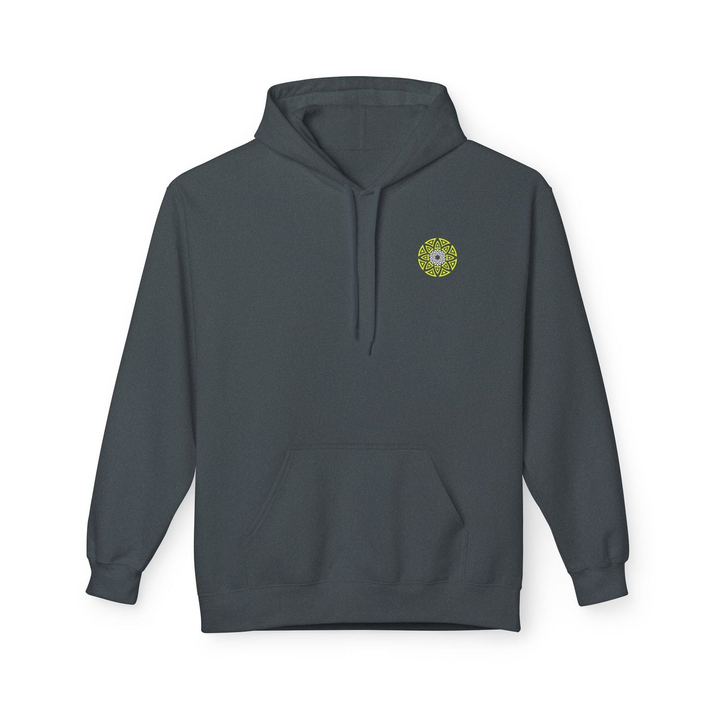 Geometric Reign Neon Green TX Panther Hoodie